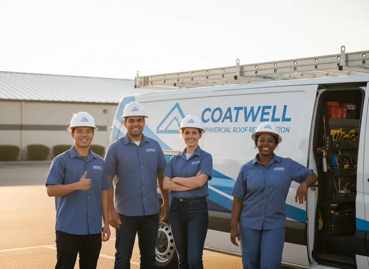 Commercial roof coating company in Newcastle, OK